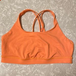 🧡 Lululemon energy bra Orange Soda size 12 🧡